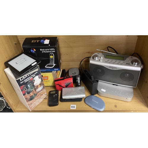 488 - A quantity of electrical items