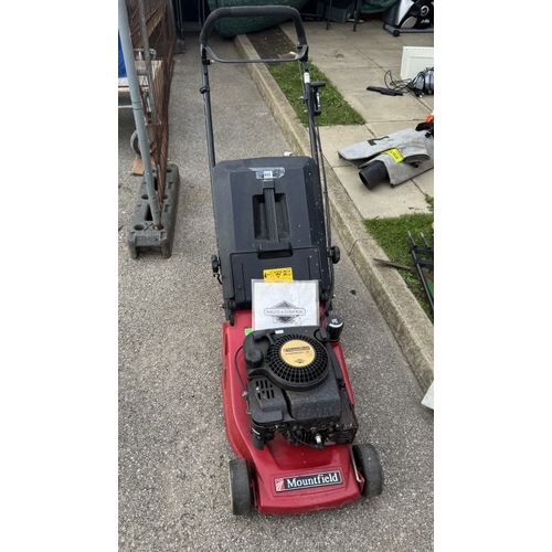 666 - A Mountfield Empress 16 petrol mower COLLECT ONLY