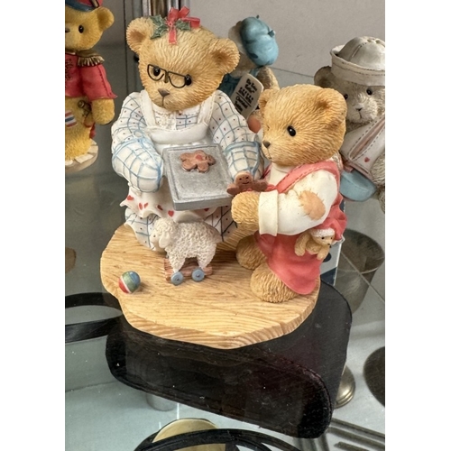 655 - A quantity of Cherished Teddys etc