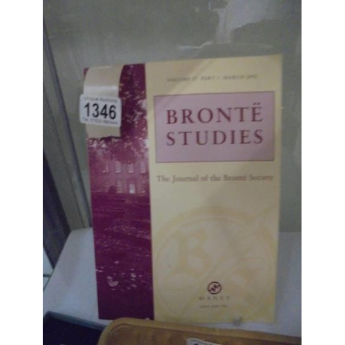 1346 - Bronte' Studies - The Journal of the Bronte' Sisters.