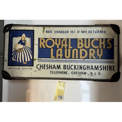 776 - A vintage advertising Royal bucks laundry box