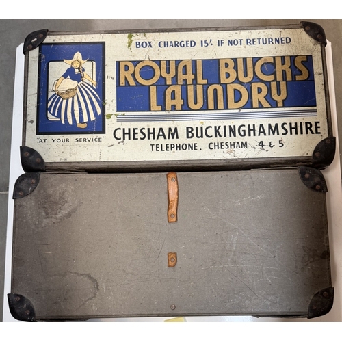 776 - A vintage advertising Royal bucks laundry box