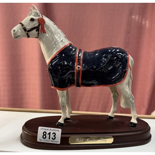 813 - A Royal Doulton Welsh mountain pony