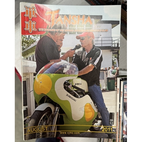 827 - A quantity of Tansha magazines of the vintage Japanese motorcycle club