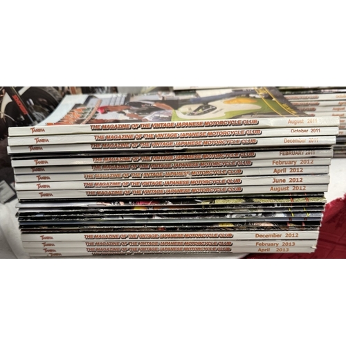 827 - A quantity of Tansha magazines of the vintage Japanese motorcycle club