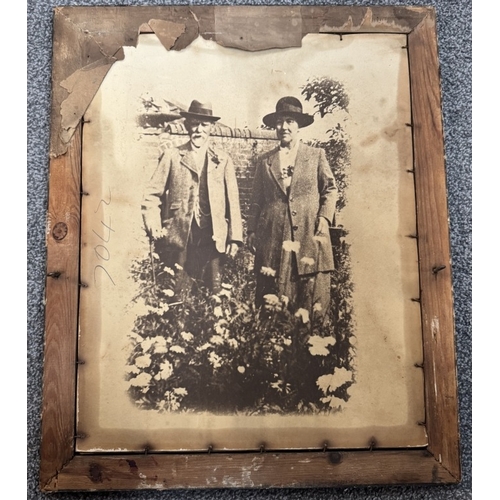 868 - An Edwardian framed portrait of a young man