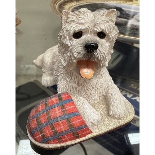 888 - A quantity of West Highland terrier dog ornaments