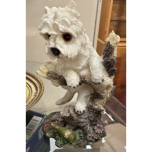 888 - A quantity of West Highland terrier dog ornaments