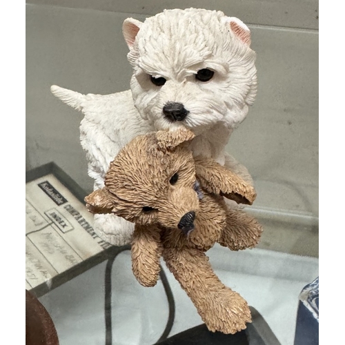 888 - A quantity of West Highland terrier dog ornaments