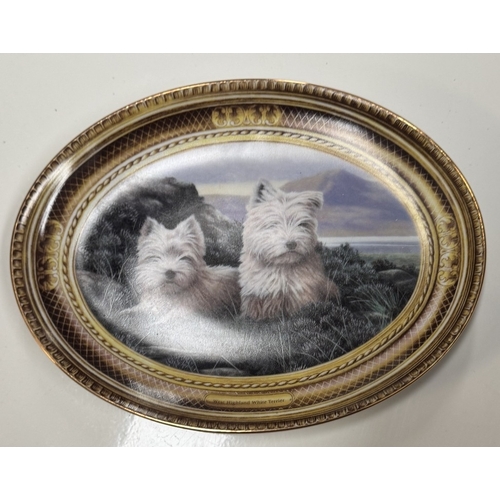 888 - A quantity of West Highland terrier dog ornaments