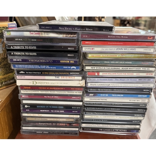 892 - A large quantity of CDs on 2 stands