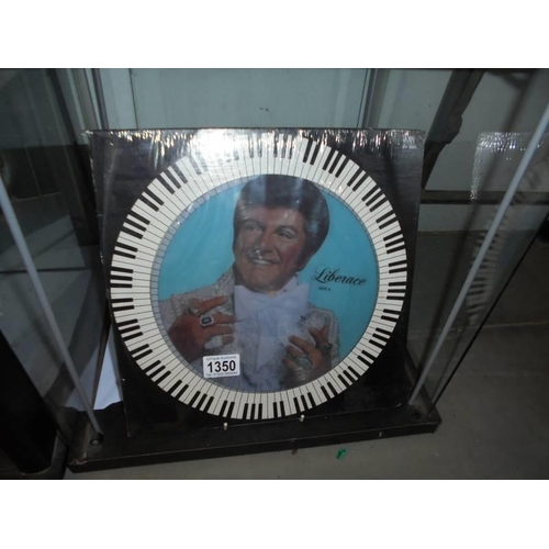 1350 - A Liberace picture disc.