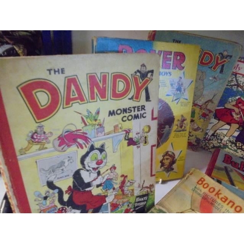 1582 - A quantity of children's books including Dandy and Beano.