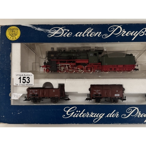 153 - A boxed Fleischmann HO 4884 train set