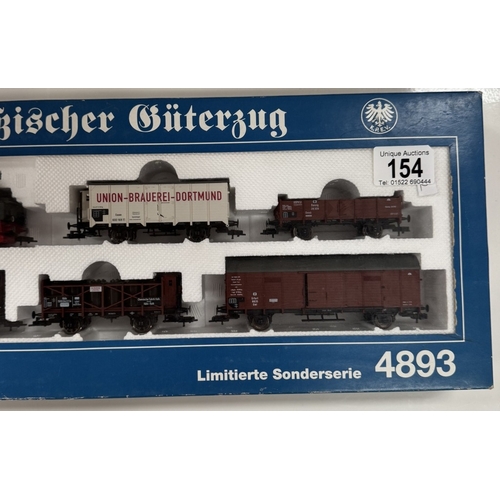 154 - A boxed Fleischmann HO 4893 train set