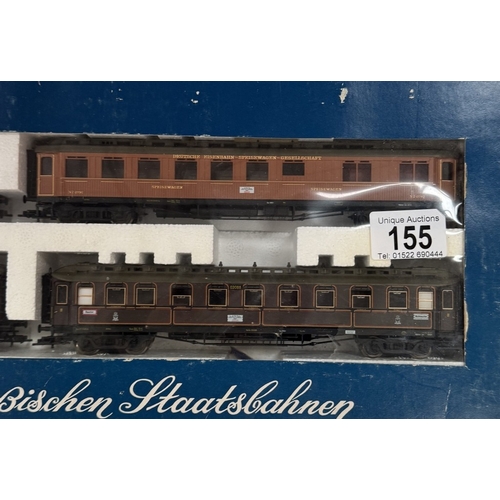 155 - A boxed Fleischmann HO 4885 train set