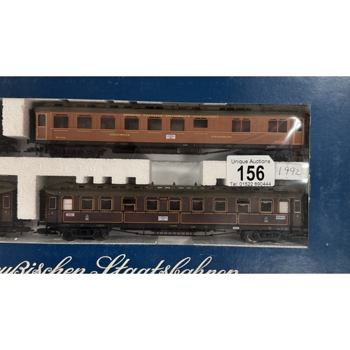 156 - A boxed Fleischmann HO 4885 train set