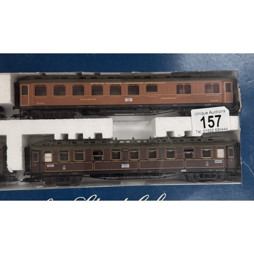 157 - A boxed Fleischmann HO 4885 train set