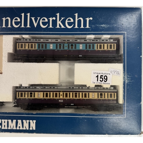 159 - A boxed Fleischmann HO 4887 train set