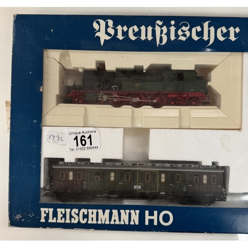 161 - A boxed Fleischmann HO 4890 train set