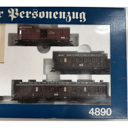 161 - A boxed Fleischmann HO 4890 train set