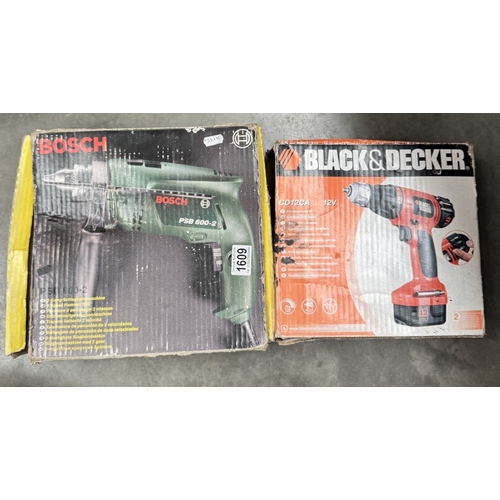 1609 - Black & Decker & Bosch drills