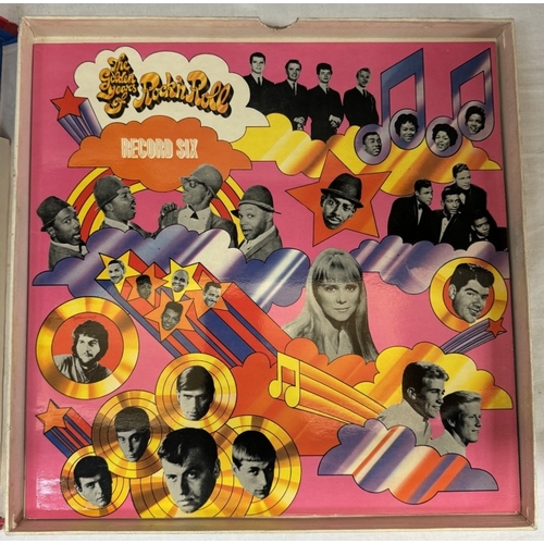 29 - A boxed set of LP's 'The Golden Years of Rock 'n' Roll with poster