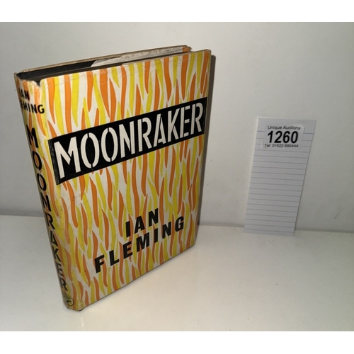 1260 - Fleming, Ian, Moonraker. 1965, Jonathan Cape, London. A first edition copy with error on Page 10, Li... 