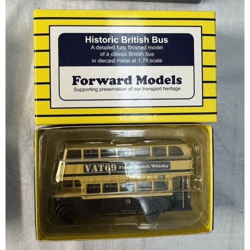 65 - 8 boxed Forward models 1/76 Historic British bus, Birmingham city transport & West Midlands PTE