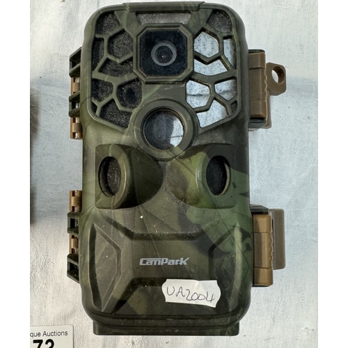 73 - A Campark model T90 & An Apeman H40 Hunting trail camera