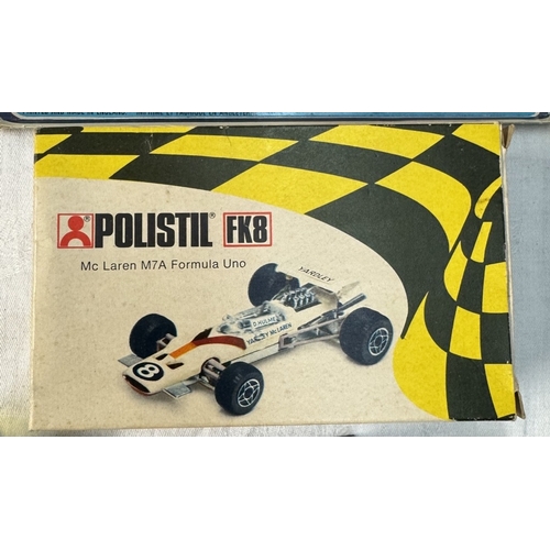 81 - A quantity of boxed diecast including Matchbox 900 Superfast twin packs, Politoys, Polistil racing c... 