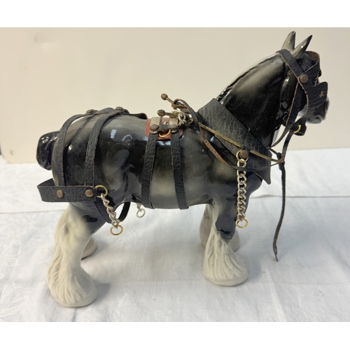 107 - 3 Shire horses