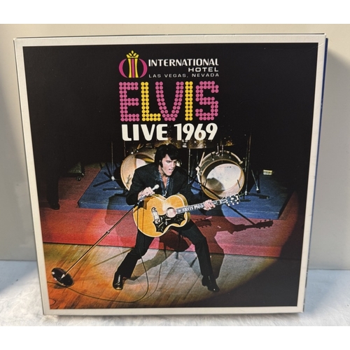 118 - 3 Elvis CD box sets including 11 CD set Elvis Live 1969, Elvis music & photos box set & Elvis Life I... 