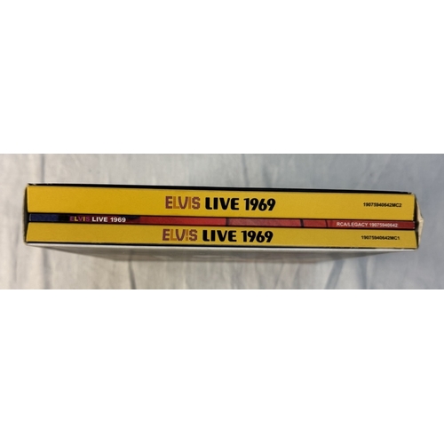 118 - 3 Elvis CD box sets including 11 CD set Elvis Live 1969, Elvis music & photos box set & Elvis Life I... 