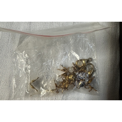 88 - A quantity of some silver, some gold costume jewellery etc