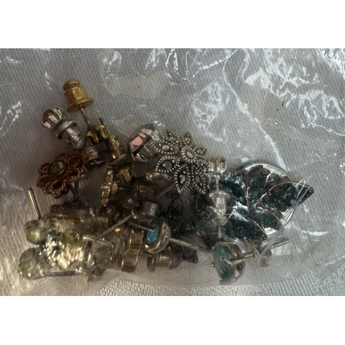 88 - A quantity of some silver, some gold costume jewellery etc