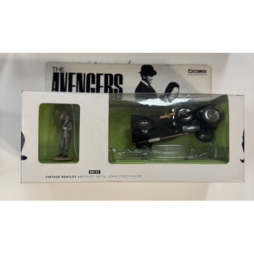 129 - 4 Boxed themed diecast sets including Kojak, Lock Stock & 2 Smoking Barrels, The Avengers & Inspecto... 