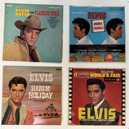 130 - 18 Elvis film soundtracks. Some early presses.