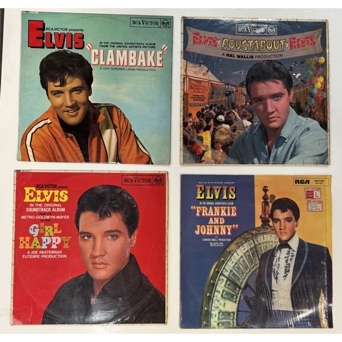 130 - 18 Elvis film soundtracks. Some early presses.