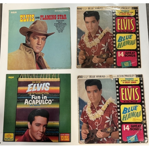 130 - 18 Elvis film soundtracks. Some early presses.