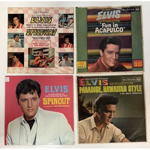 130 - 18 Elvis film soundtracks. Some early presses.