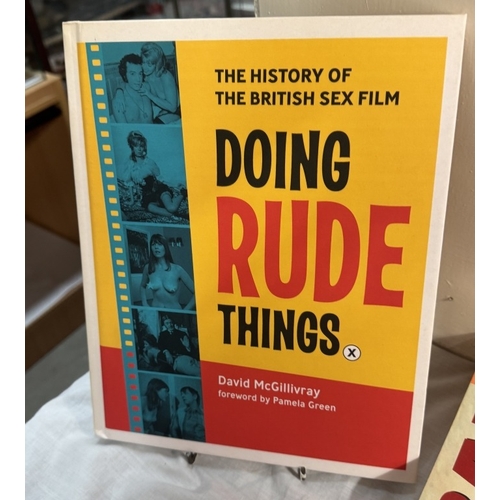 135 - A collection of movie related books including Sex & Sauce in British Cinema