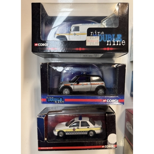 139 - A quantity of Corgi boxed diecast (Mainly police)