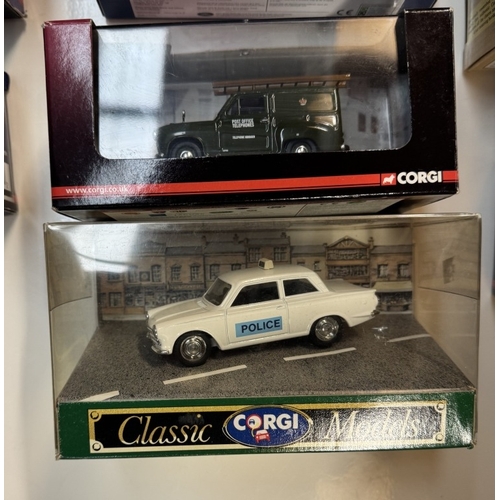 139 - A quantity of Corgi boxed diecast (Mainly police)