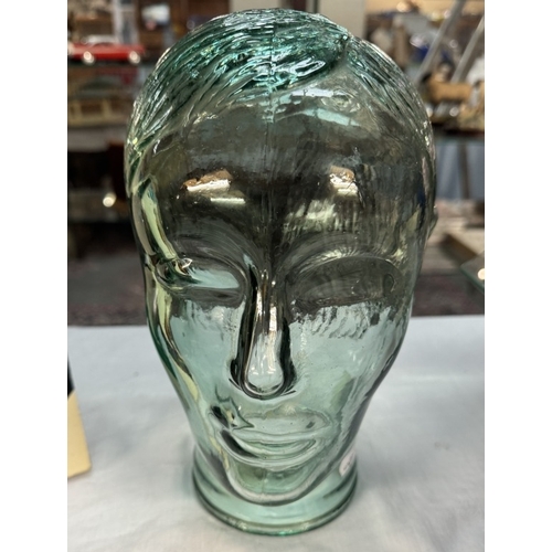 145 - An art glass head