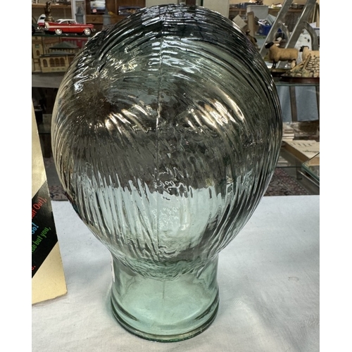 145 - An art glass head