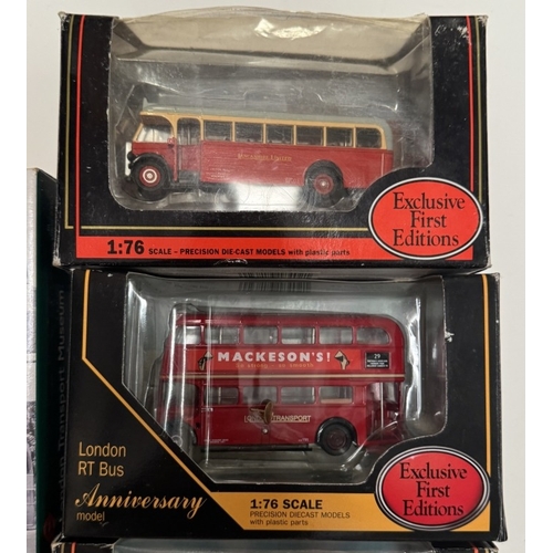 149 - A quantity of boxed diecast buses, Exclusive First Editions EFE