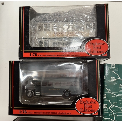 149 - A quantity of boxed diecast buses, Exclusive First Editions EFE