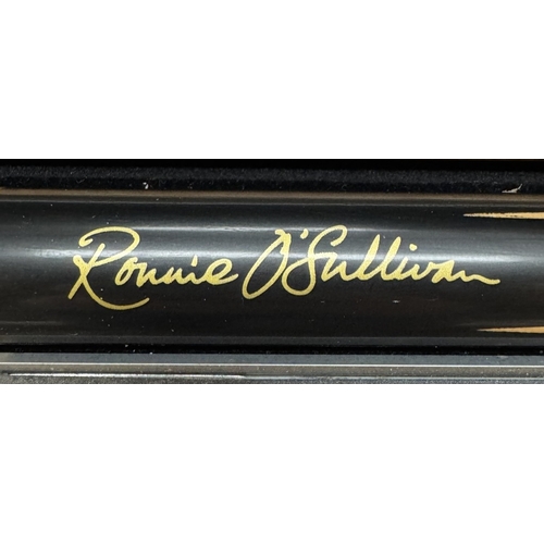 195 - A Ronnie OSullivan BCE custom cue snooker cue in case. XS shaft, Heritage collection