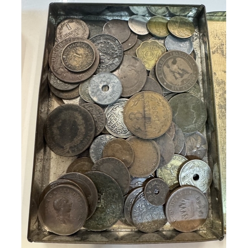 1140 - A good collection of coins including Victorian, Crowns, Early foreign coins, tokens etc